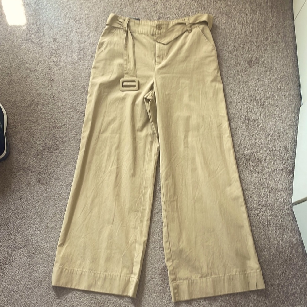 Who What Wear NWT Women’s Khaki High Rise Wide Leg Pants Size 10 (31)